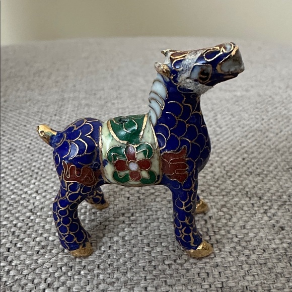 Rare Vintage Cloisonné Horse Bundle - Picture 2 of 10